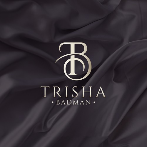 Luxury T and B letter logo