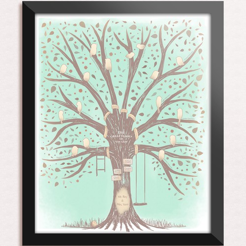 Family Tree Canvas Art