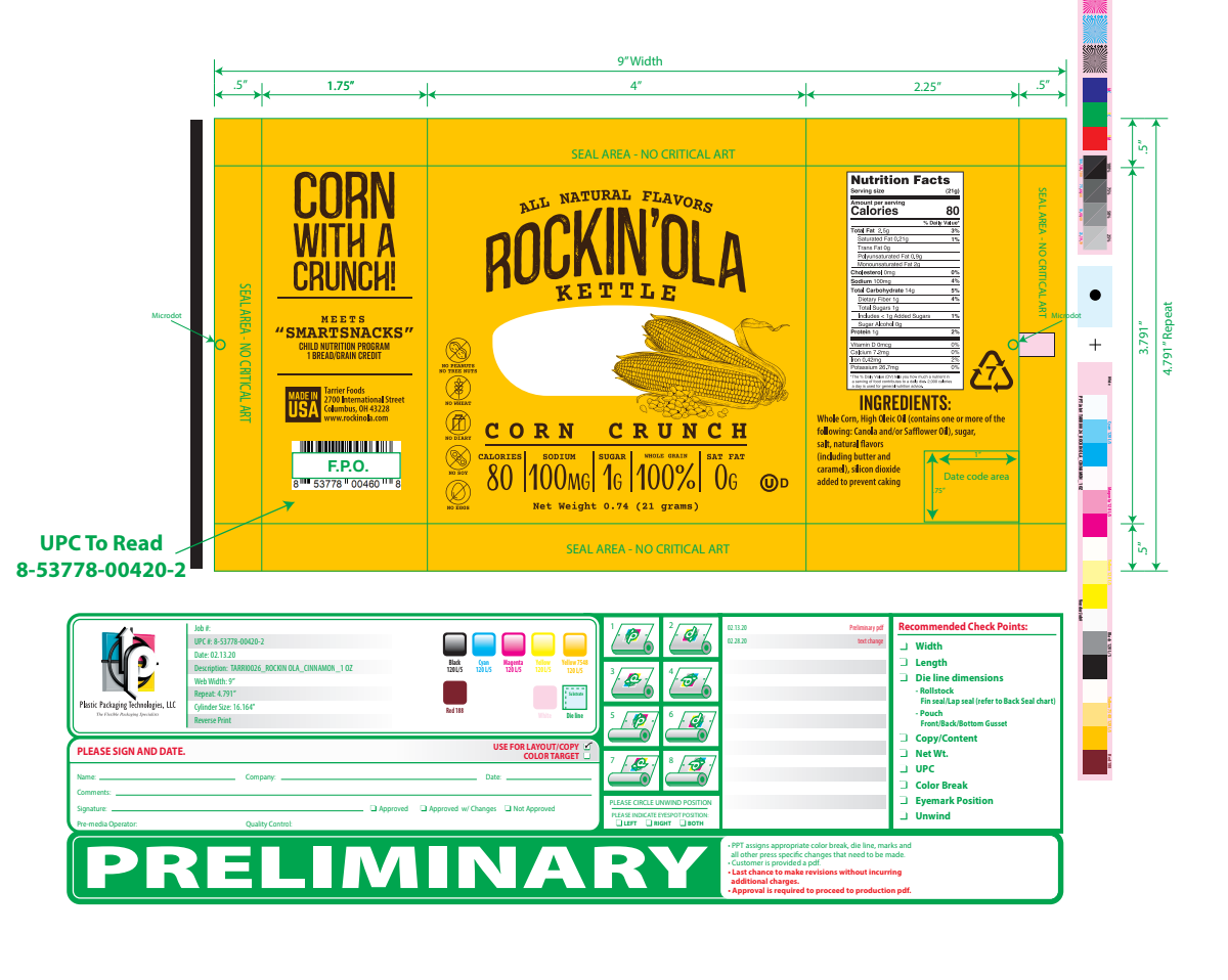 Revisions for 3 Rockenrolla labels