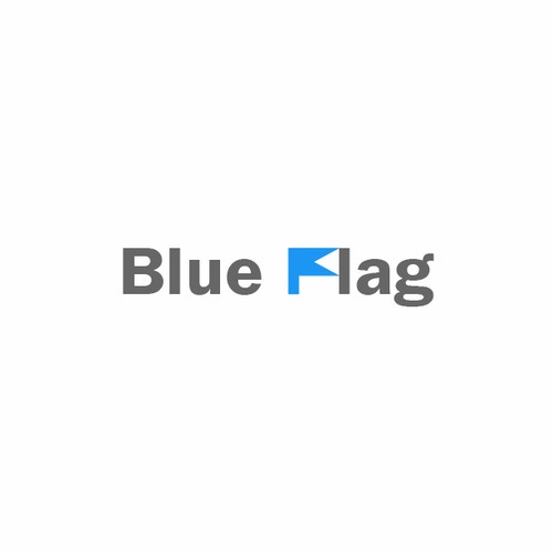 Logo concept for Blue Flag