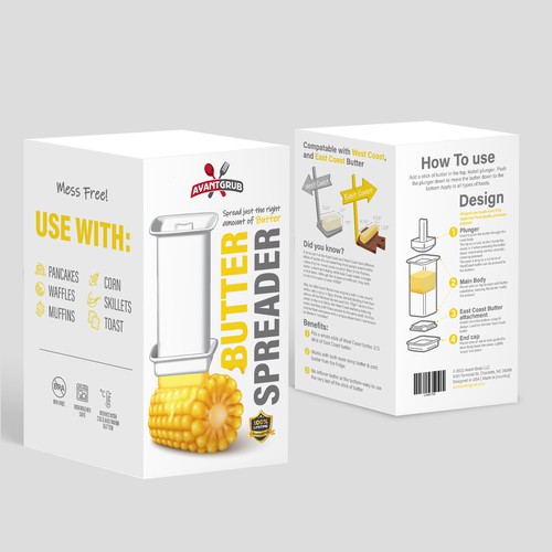 Butter Spreader package design