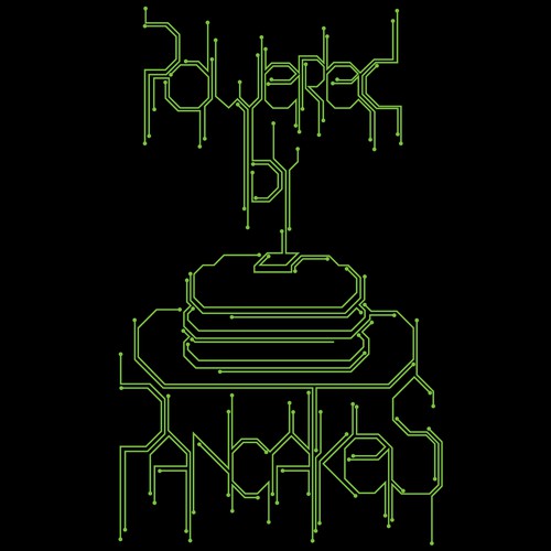 T-shirt design "powered by pancakes"