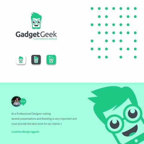 GadgetGeek logo concepts 