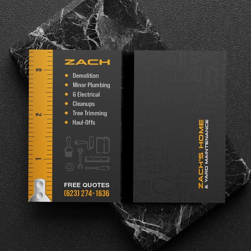 Business cards with high quality printing effects