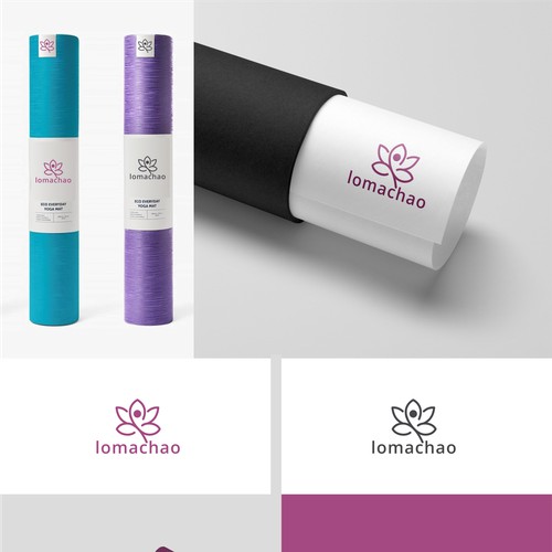 yoga logo concept