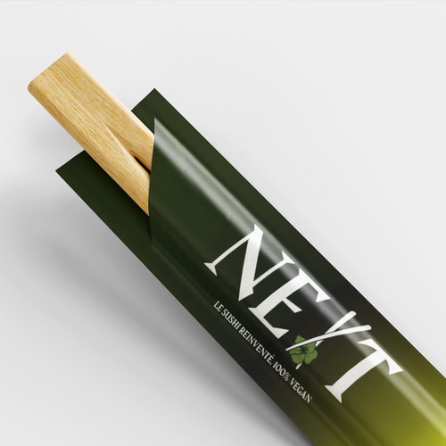 Logo for vegan sushi restaurant