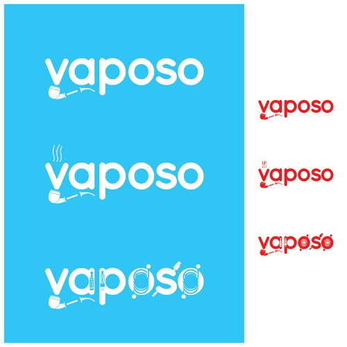 Minimal to Characterize logo for vaporizers firm