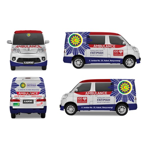 Ambulance Wrap Design