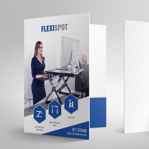 Presentation Folder Design For FlexiSpot