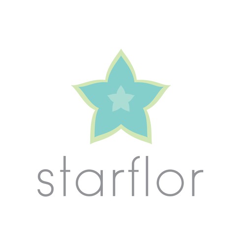 Starflor Logo design