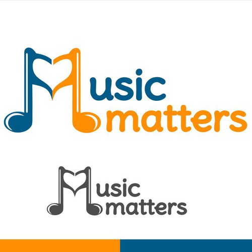 Create an inspiring logo for a music education company