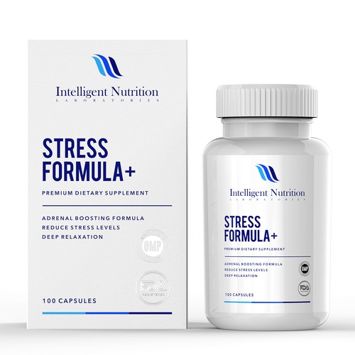Packaging Design for Stress Formula +