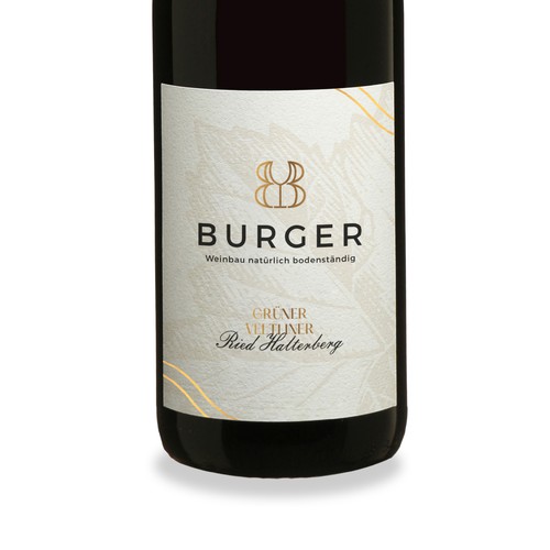 Re Design Label of BurGer Wine