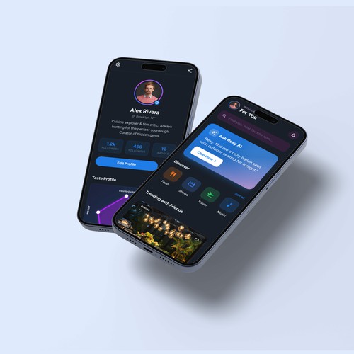 Design the next gen social recommendation app where your friends are the algorithm