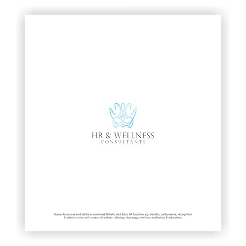 HR & Wellness Consultants Logo Concept
