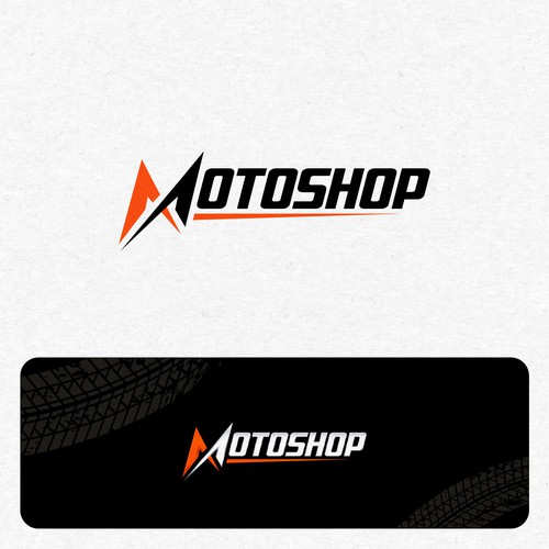 Motoshop Logo Design