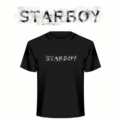 Starboy t-shirt design
