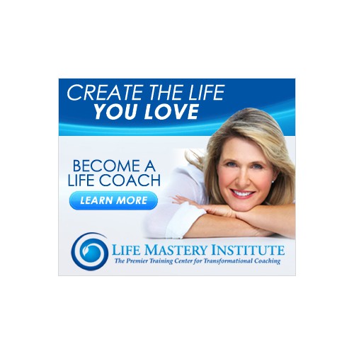 Create a set of remarketing banner for Life Coach Training Program