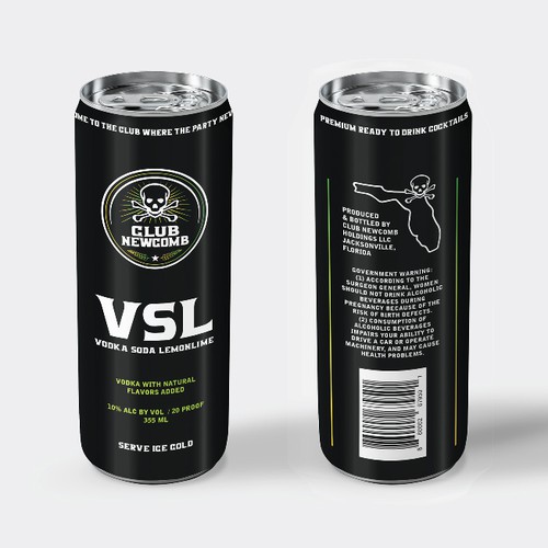 Product Packaging - Ready To Drink Cocktail 