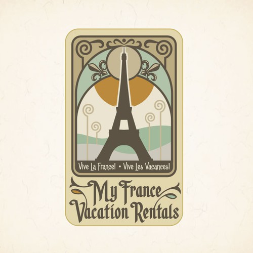 Create the next logo for My France Vacation Rentals