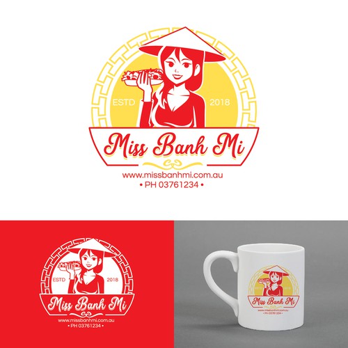 MISS BANH MI Logo Concept