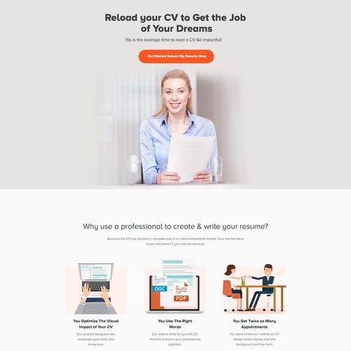 High-end resume design agency