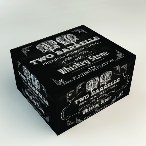 Premium Whiskey Stone Packaging.