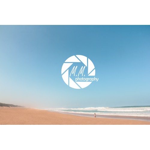 Modern Photography Logo for Full-Page Minimalist Homepage