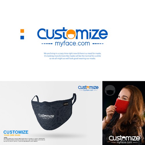 Customizemyface.com Logo Concept