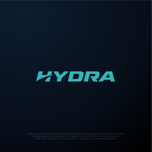 Logo for Hydra a sports clothing company