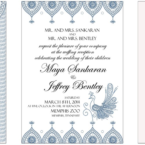 Wedding invitation