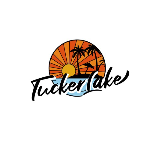 Logo For Tucker Lake Waterpark