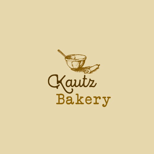 Rustic logo for bakery