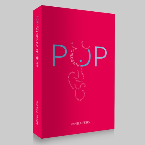 Cover with an illustration in typography