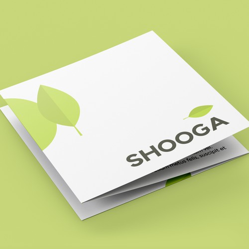 Shooga leaflet brochure