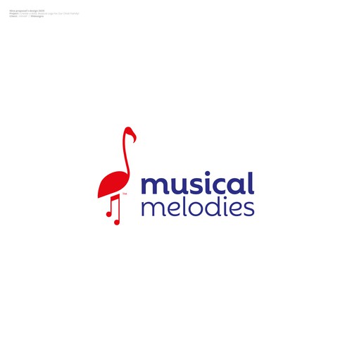 Musical melodies logo project