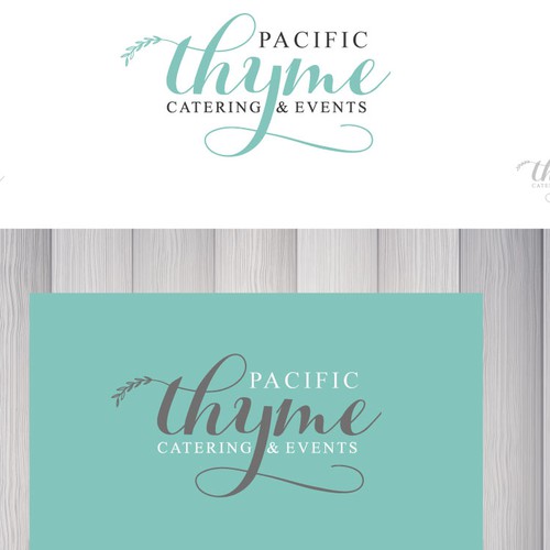 Logo for catering company