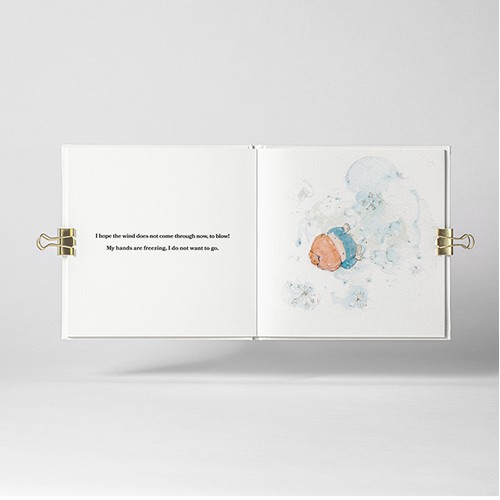 Picture Book Illustrations in Minimalist Ink