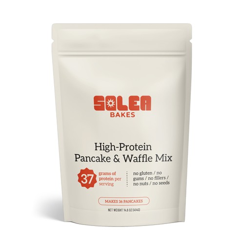 SOLEA BAKES High-Protein Pancake & Waffle Mix