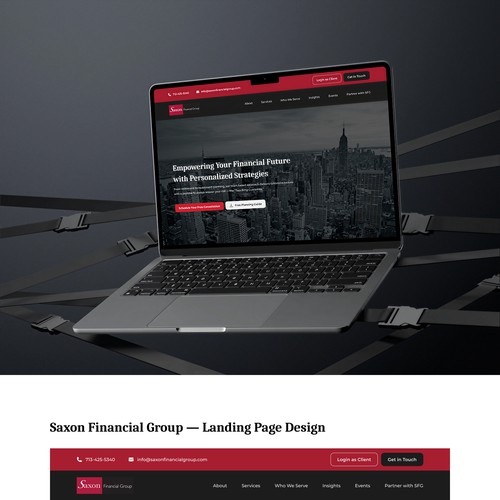 Saxon Financial Group Website