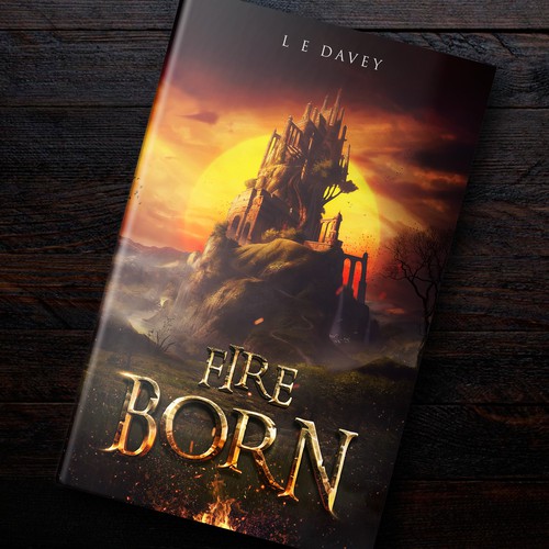 "Fire Born" Artwork (Fantasy Series)