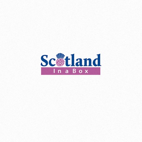 Upmarket logo for Scottish retail company