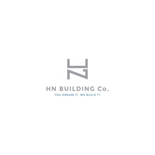 Logo concept for a construction company