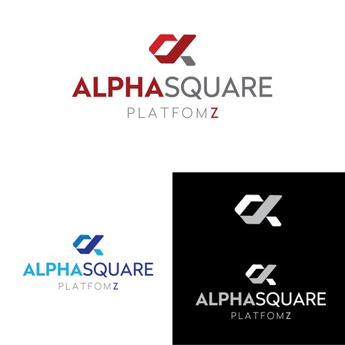 Logo concept for AlphaSquare