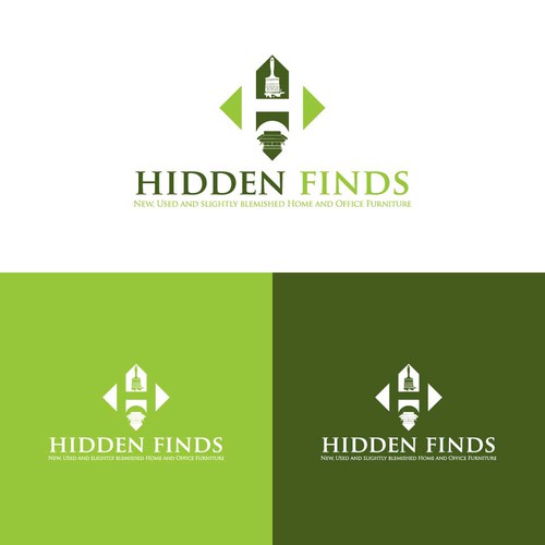 Logo Hidden Finds (Transformation logo) 4
