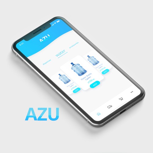 Water Delivery App Design