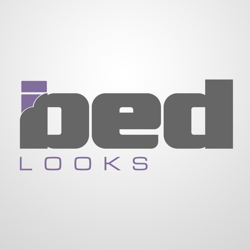 Create a simple, minimalistic logo for bedlooks.com. Hidden or subtle messages/symbolic appreciated