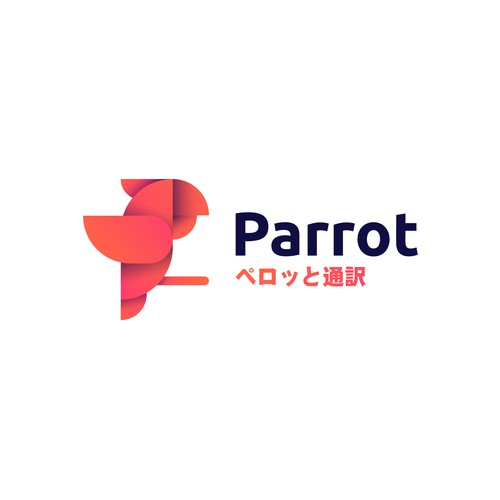 logo concept for parrot