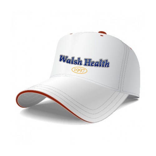 logo for use on Walsh Health baseball cap