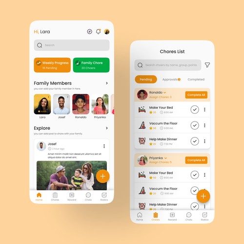 Chores Tracking App